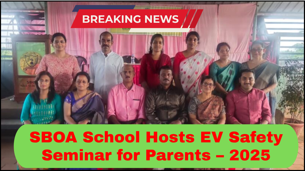 SBOA School Hosts EV Safety Seminar for Parents – 2025